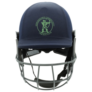Edwinstowe CC - Forma Cricket Helmet - Pro Axis- Titanium Grill - Navy