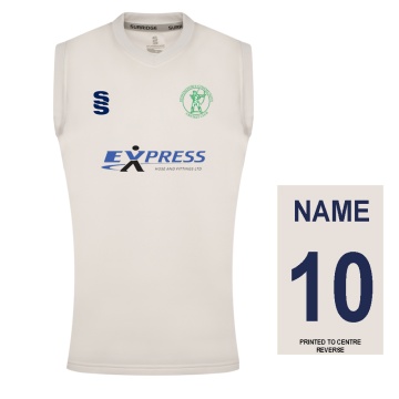 Edwinstowe CC Blast Sleeveless Cricket Sweater
