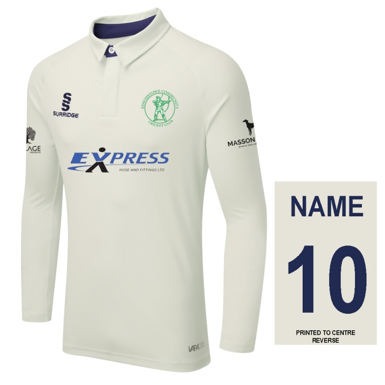Edwinstowe CC - Ergo Long Sleeve Playing Shirt
