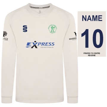 Edwinstowe CC Blast Long Sleeve Cricket Sweater