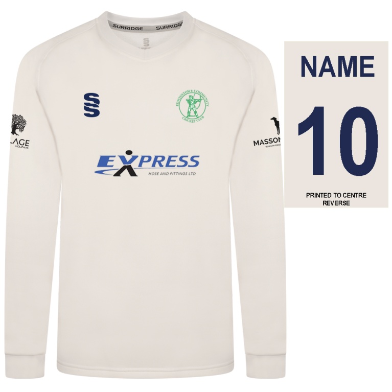 Edwinstowe CC Blast Long Sleeve Cricket Sweater