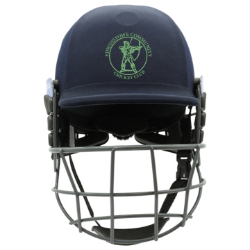 Edwinstowe CC - Forma Cricket Helmet - Little Master - Steel Grill - Navy