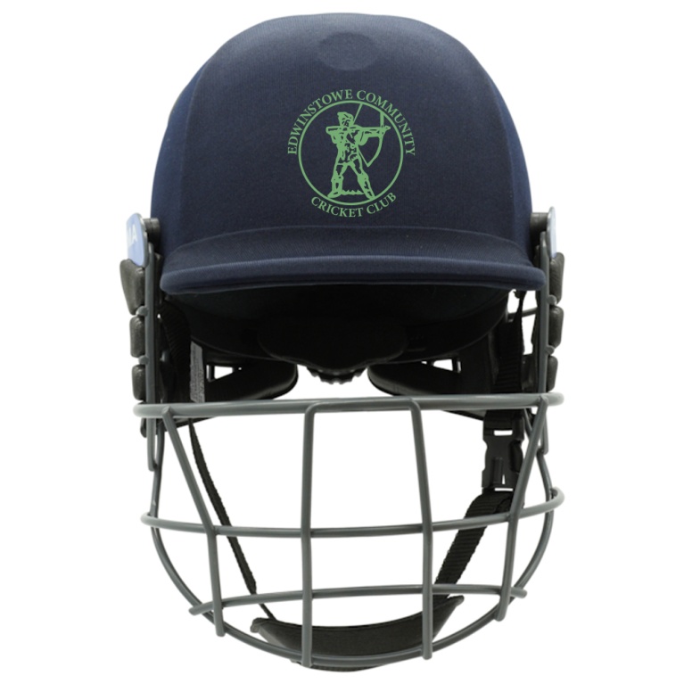 Edwinstowe CC - Forma Cricket Helmet - Little Master - Steel Grill - Navy