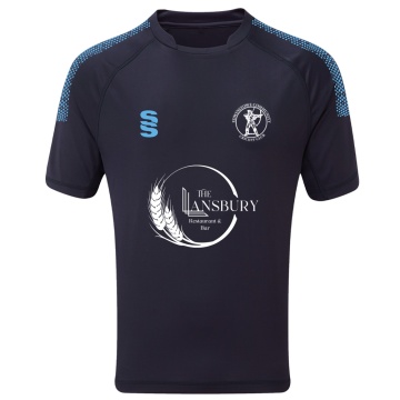 Edwinstowe CC - Dual Games Training Shirt (Lansbury Sponsor) - Unisex Fit