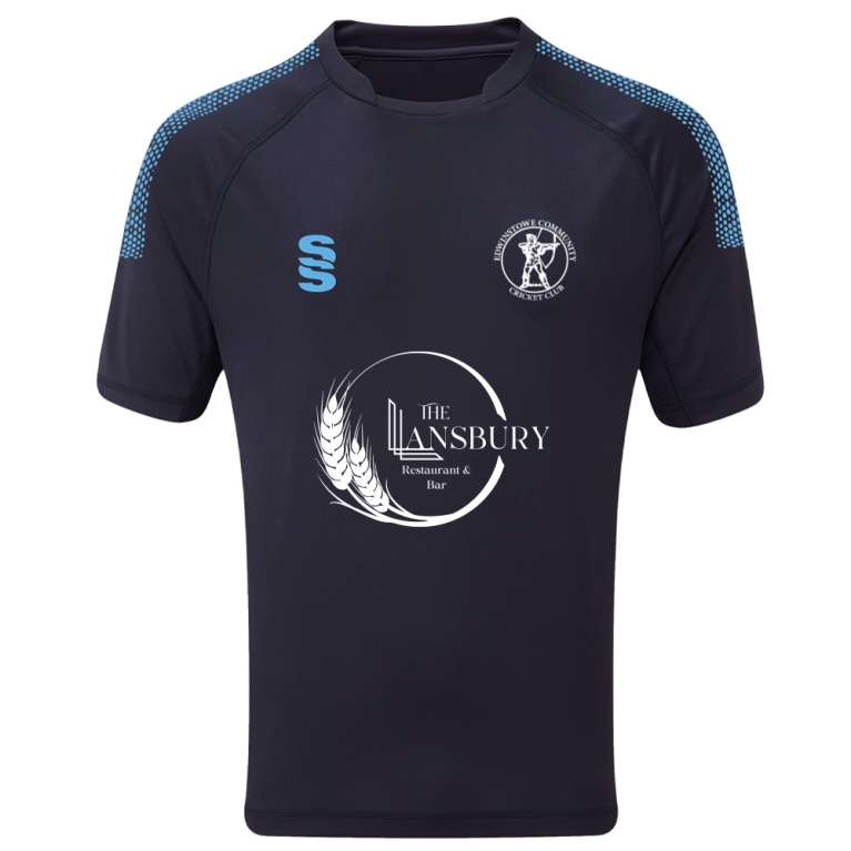 Edwinstowe CC - Dual Games Training Shirt (Lansbury Sponsor) - Unisex Fit