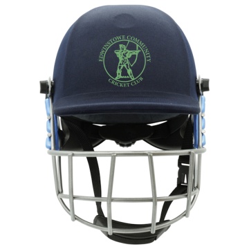 Edwinstowe CC - Forma Cricket Helmet - Pro SRS - Steel Grill - Navy