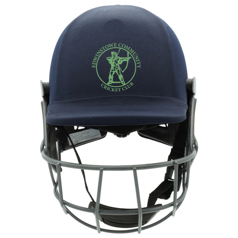Edwinstowe CC - Forma Cricket Helmet - Pro Axis- Steel Grill - Navy