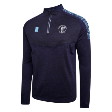Edwinstowe CC - 1/4 Zip Dual Performance Top - Unisex Fit